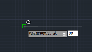 CAD旋转命令更改默认方向